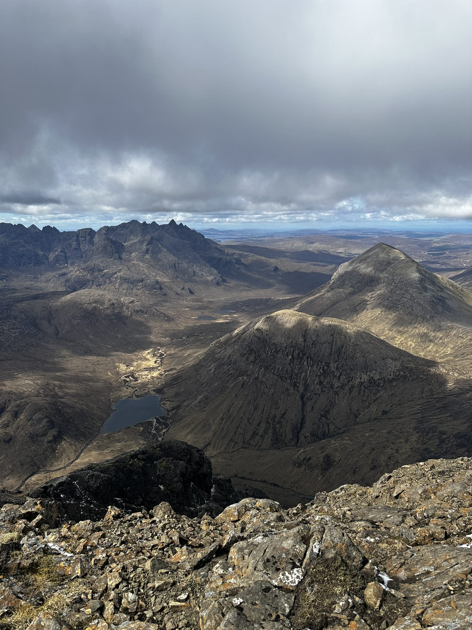 View from the top of Bla Bheinn
