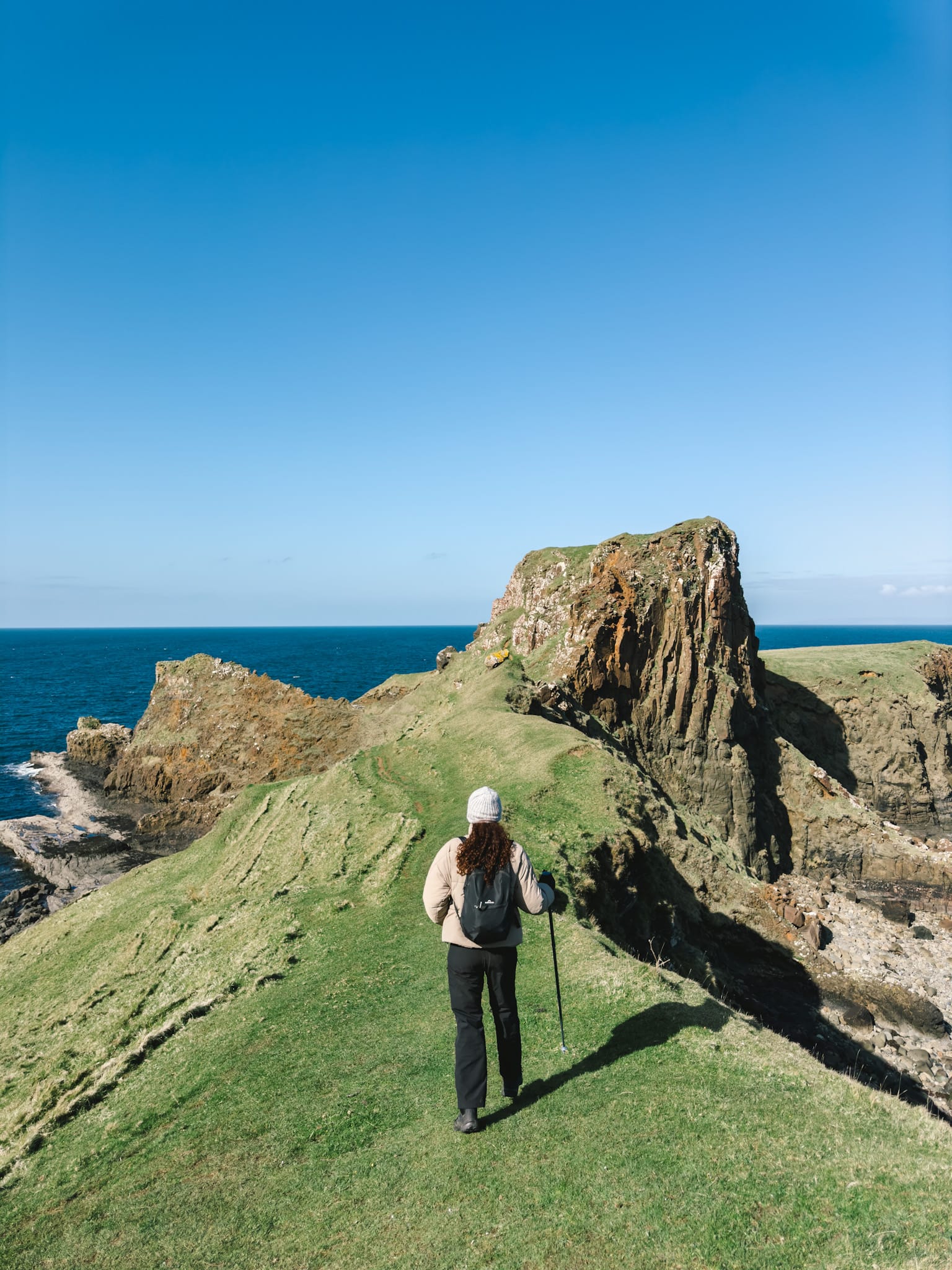 Walking up to Brother's Point