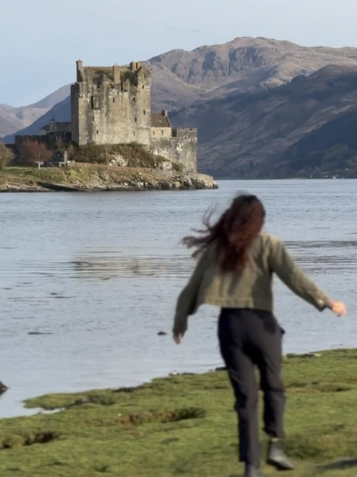 Eilean Donan Castle - View from community hall
