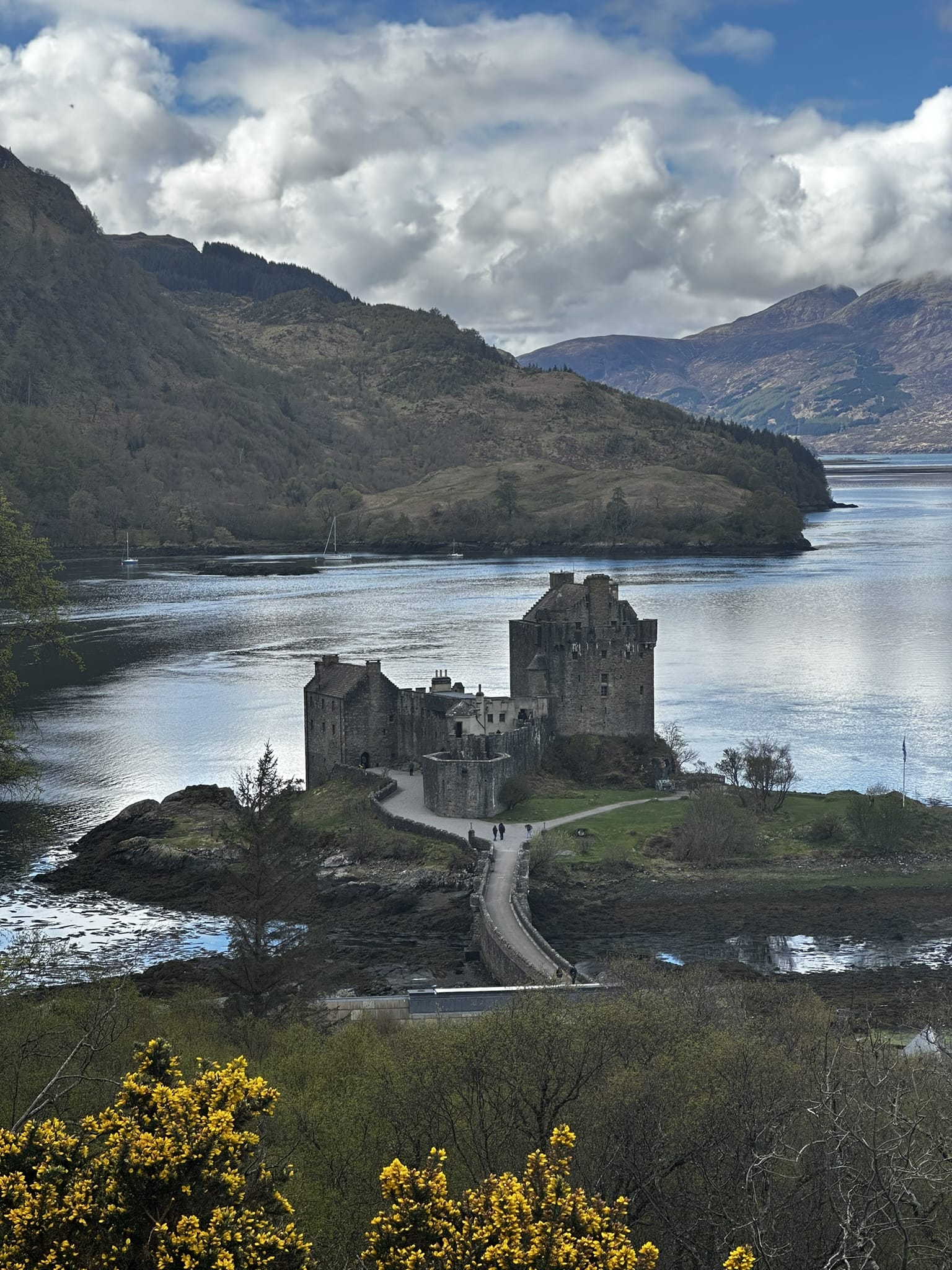 Eilean Donan Castle - View from lookout