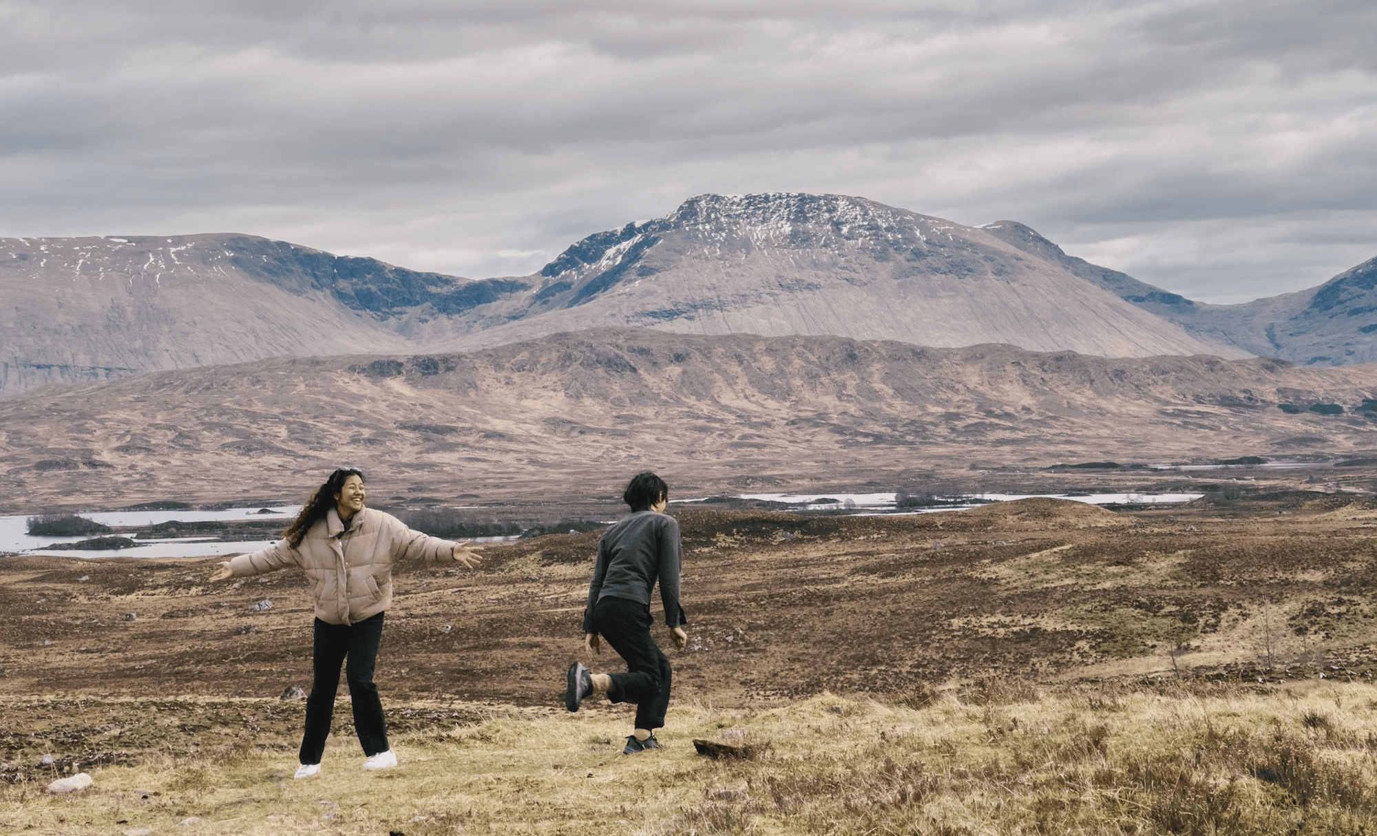 One of the spots in Glencoe mountains to pull over