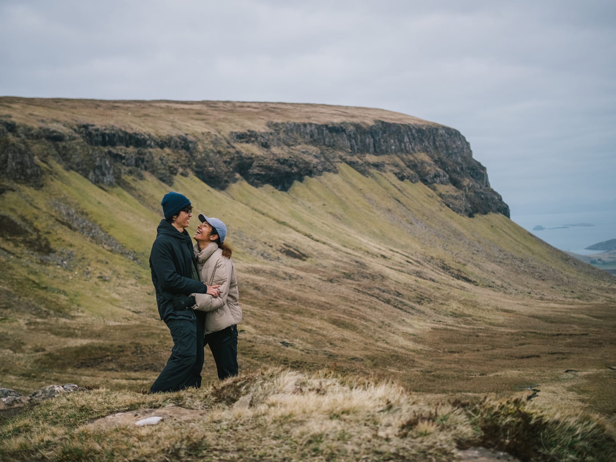 View in Quiraing with sheeps